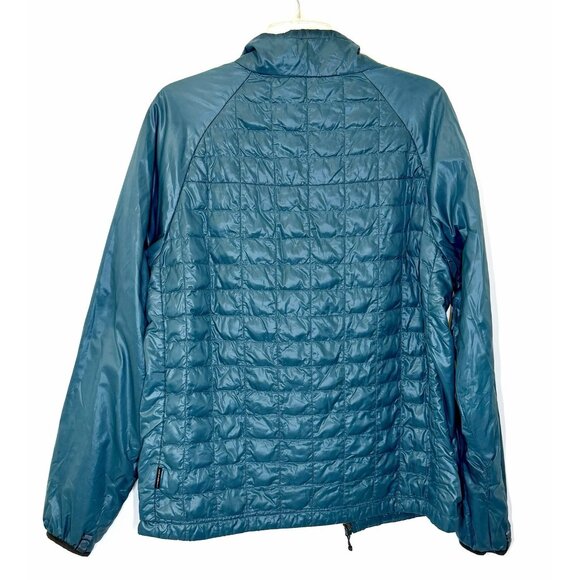Men’s The North Face Thermoball Full Zip Long Sleeve Quilted Puff Green Jacket S - Picture 13 of 15